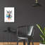 Hokku Designs «Deer» par Karin Roberts, art mural en verre acrylique, ACR-40945-506712572