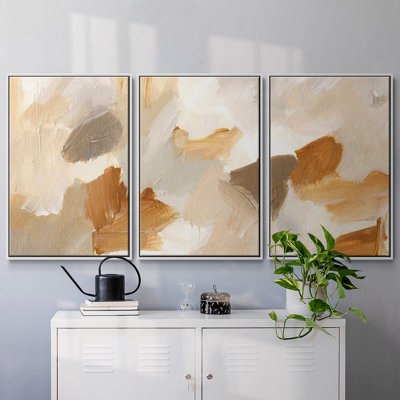 Tawny Mix II - Multi Piece Framed Canvas