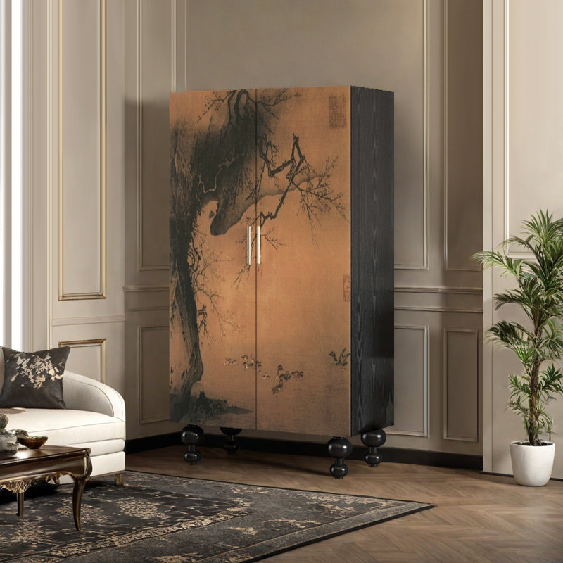 Garde-robe rétro pour chambre à coucher