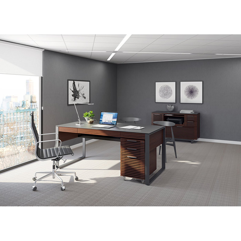 Corridor Writing Desk, Chocolate Stained Walnut