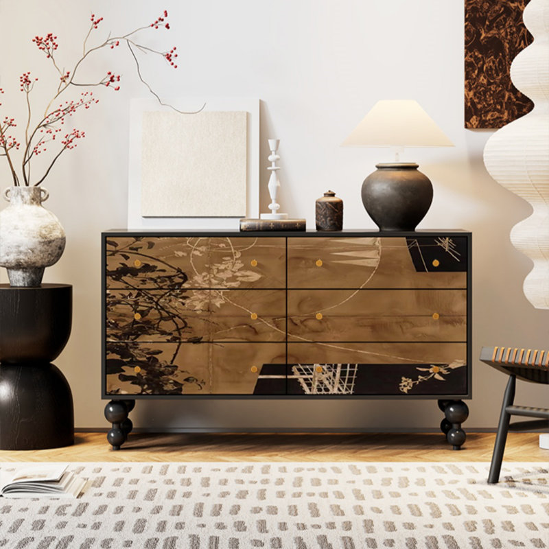 Commode d'appoint en bois massif Modern Modern