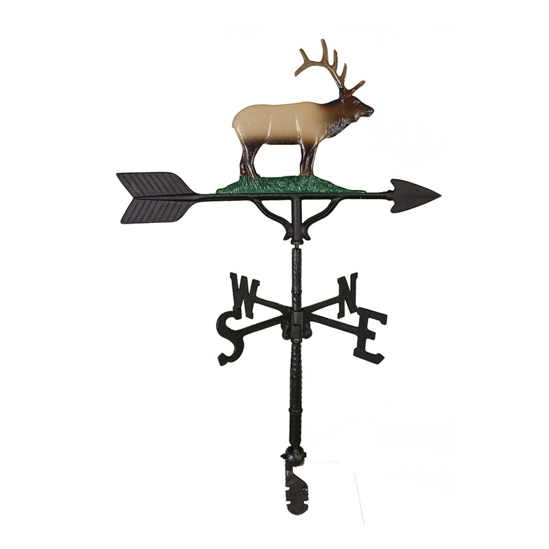 32'' H Animals Weathervane, Natural