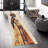 Soft Printed Goblen Fabric Rug with Dramatic Bloom Design in Soft Hues Offering an Elegant Touch for Any Interior Space-1197671596
