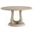 White Washed 5-piece Round Dining Table Set