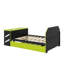 Lit de jour double en bois avec couchette, bureau et port USB-520792036