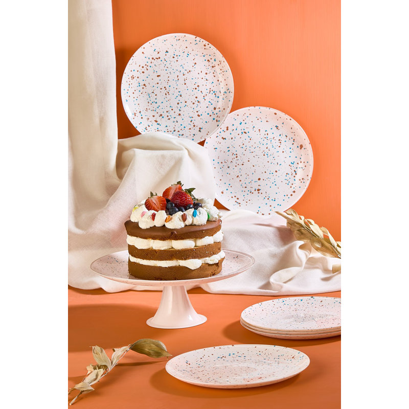 Ensemble d'assiettes à dessert (7 pièces)