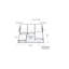 Remie Square Teak Outdoor Coffee Table , 68cm cm W 68cm cm D