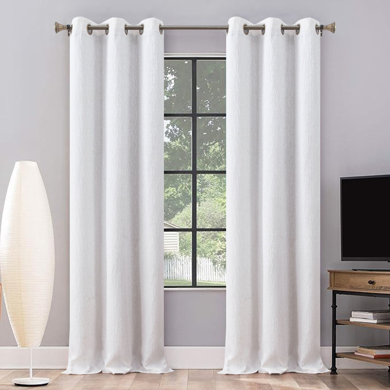 Albany Room Darkening Window Panel Pair 84x37, 37'' W x 84'' L