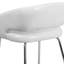 Chaise d'appoint pour salle d'attente rembourrée en LeatherSoft rétro Jayelynn-37595793