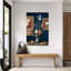 Made In Delft - Art mural d'art contemporain tulipe fleur-373746103-373746104