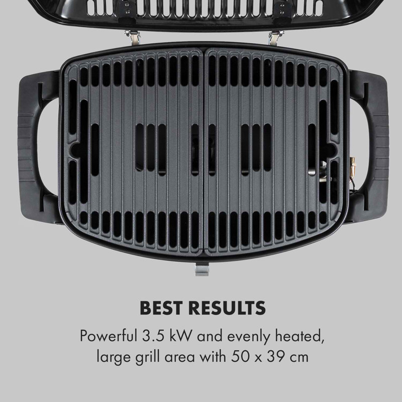 Parforce Klarstein Single Burner Portable Liquid Propane Gas Grill