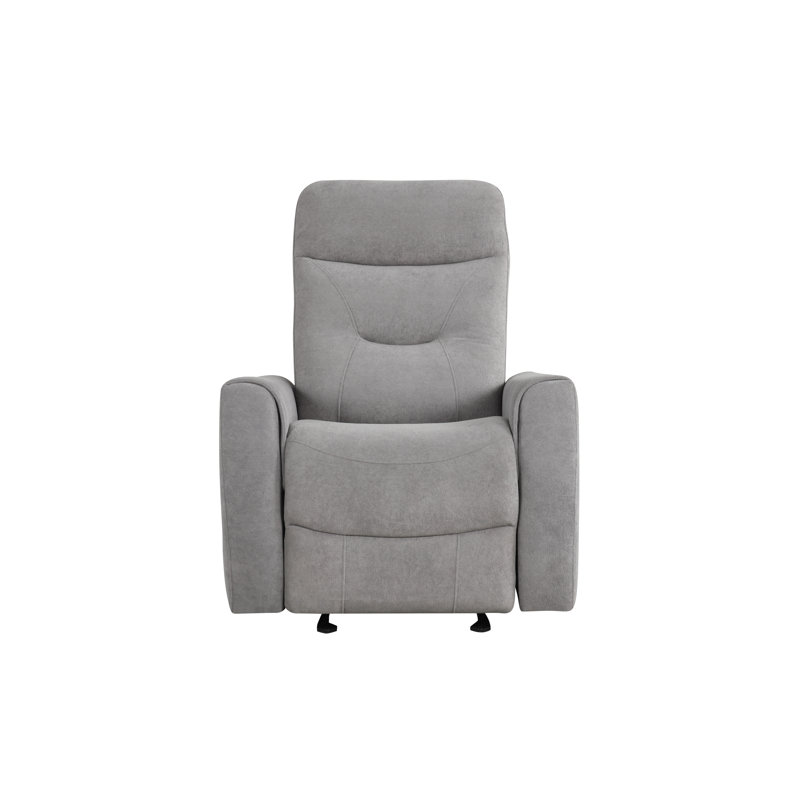 Paterson 97AE971EF5B34A0D9F343C6A013870E8 Swivel Recliner , Gray, Gray