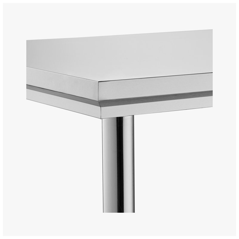 Stainless Steel Top End Table