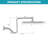 Rain Adjustable Shower Head 2.0 GPM GPM-86003577