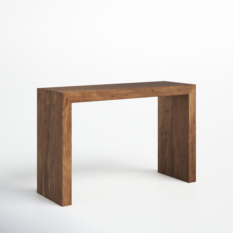 Ria 47 Console Table, Level of Assembly: Full Assembly Needed, Base Wood  Species: Pine 