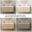 Meuble-lavabo moderne avec lavabo encastré