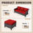 77'' Wide Wicker Outdoor Patio Sofa-117663903