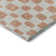 Premium Machine Washable Prisco Peach Rug