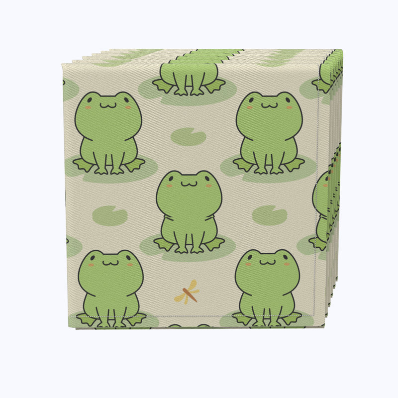 Cotton Twill No Pattern Square Napkin