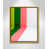 Gold Floater Framed