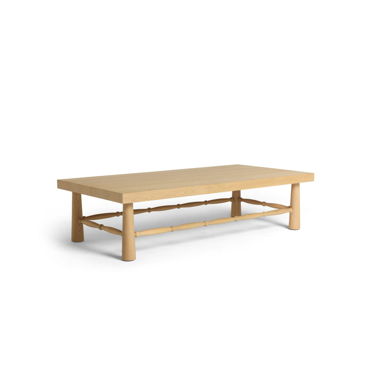 Hydrangea Coffee Table, White Oak