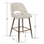 Tabouret de comptoir rembourré H 26 po Berneta-1186250879-1112665472