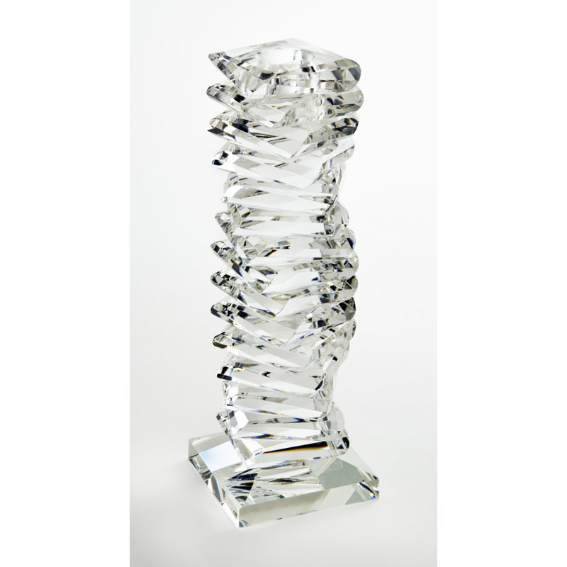 Candlestick, 8" H x 3" W x 3" D