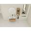 Meuble-lavabo mural 30 po avec lavabo en résine et armoire d'appoint