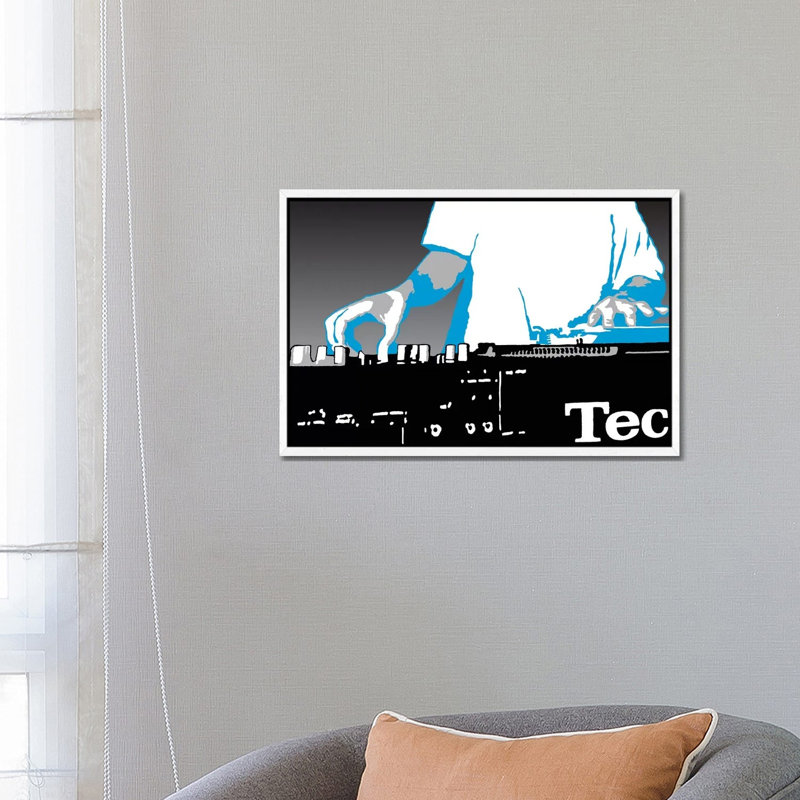 Crossfade by Steez - Gallery-Wrapped Canvas Giclée on Canvas, White Framed, 66.04 cm H x 45.72 cm W