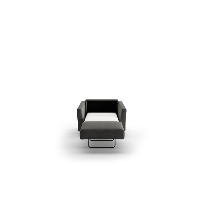 Monika Cot Chair Sleeper, Dark Gray