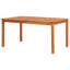 Abell Rectangular Outdoor Dining Table With Umbrella Hole , cm W cm D-190228741