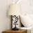 25'' Black Metal Table Lamp with Touch Control and USB A&C-15139735