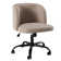 Meila Armless Desk Chair For Home Office, Adjustable Seating Solution With Wheels And Swivel Base