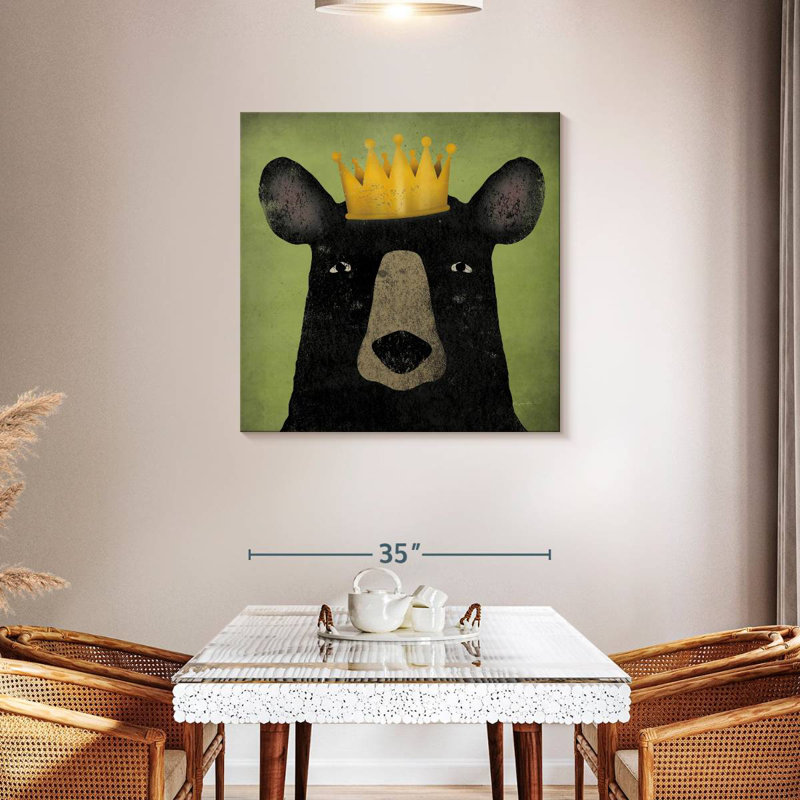 Brampt The Black Bear With Crown
