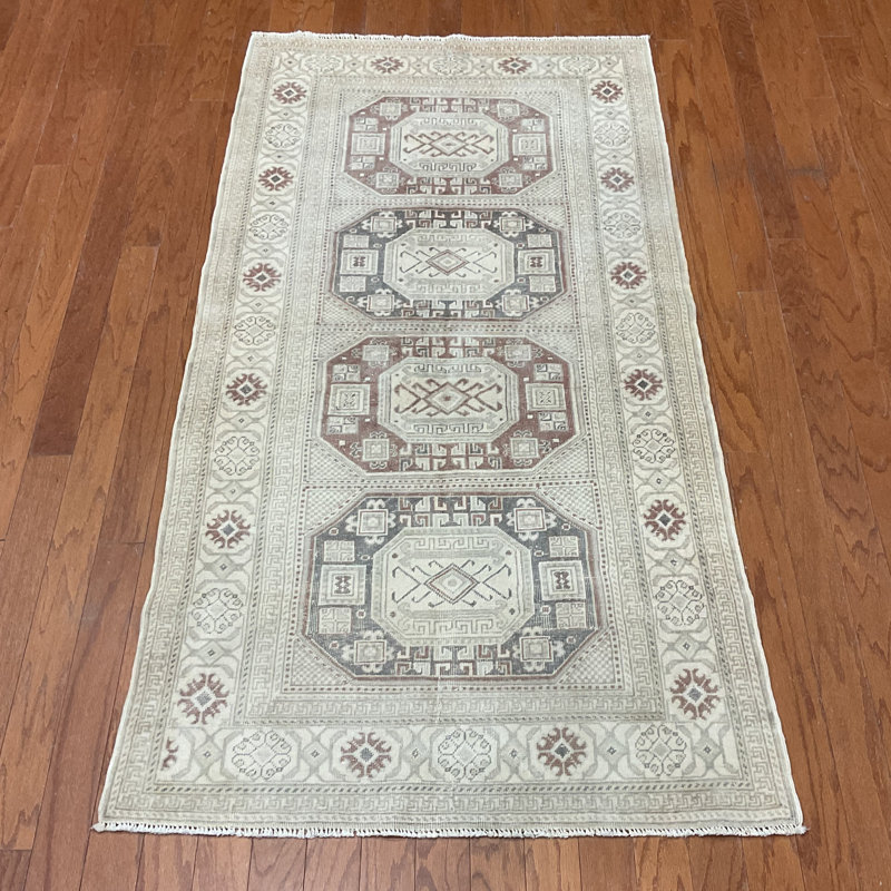 Dakota Fields Handmade Turkish Oushak Wool Rug