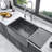27 Farmhouse Sink - 27*21*10 Inch Kitchen Sink Stainless Steel 16 Gauge Apron Front Kitchen Sink