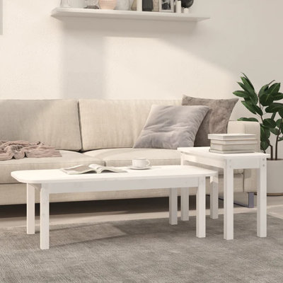 Wrenshall Solid Wood Four Leg Coffee Table