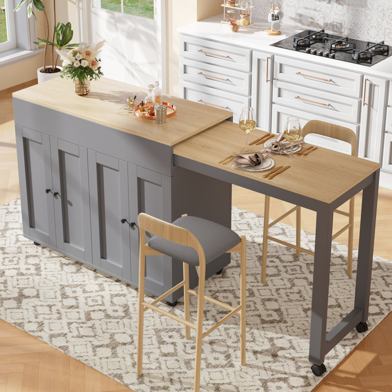 Kitchen Cart, Gray