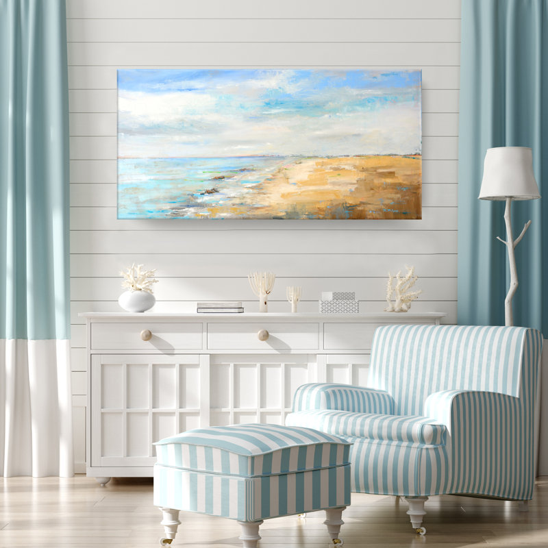 Blue Inlet Print by Dana McMillan