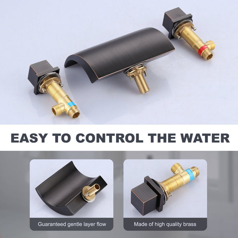 Deck Tub Spout with Diverter, Oil Rubbed Bronze
