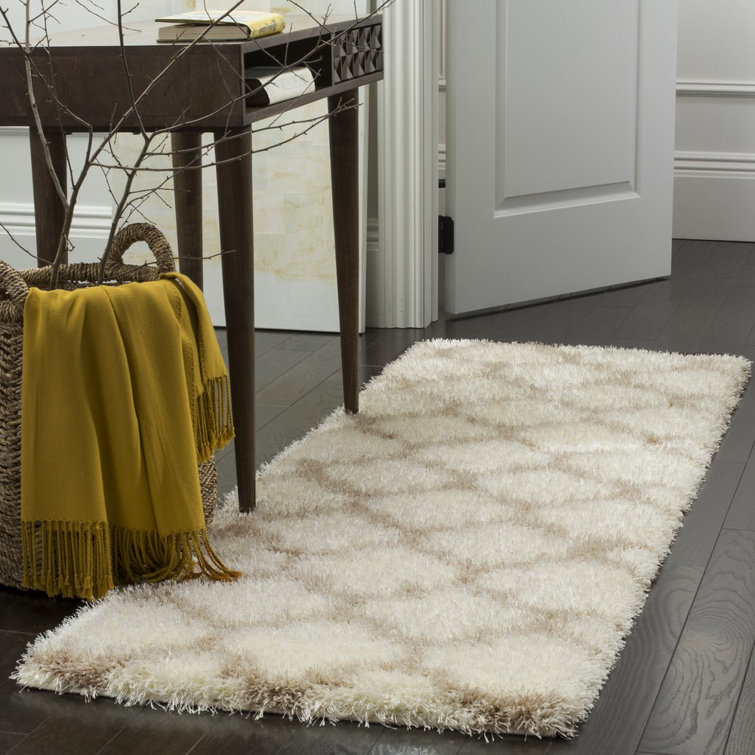 Bertl Sgm-Montreal Shag Performance Geometric Rug