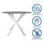 Metal Dining Table (indoor/outdoor)-59222060