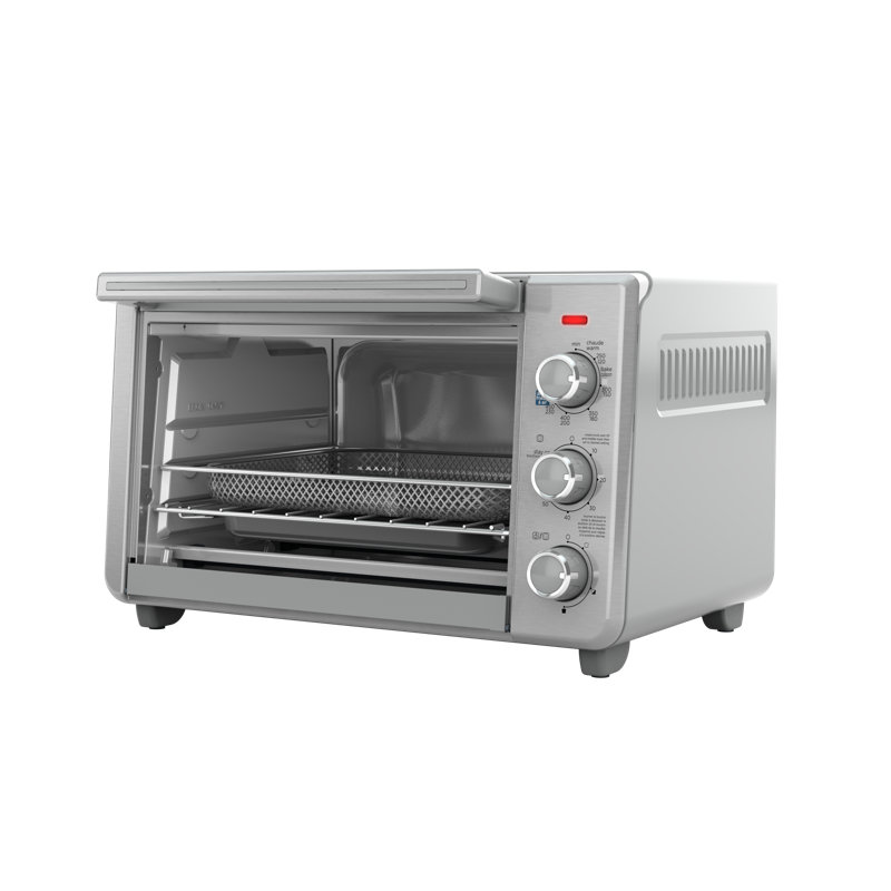 BLACK+DECKER Crisp N Bake 6-Slice Air Fryer Toaster Oven with 5 Cooking Functions