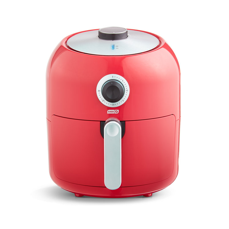 Dash 6 Quart Family Size Air Fryer, Red