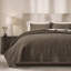 Ensemble de courtepointe 100% coton EVERGRACE Channel Stitch, couvre-lit en satin de coton prélavé, ensemble de literie 3 pièces doux et respirant avec 2 taies décoratives pour toutes les saisons-124555134-124555136