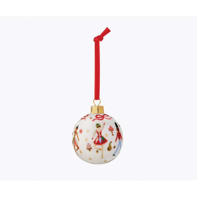 3" Porcelain Bauble