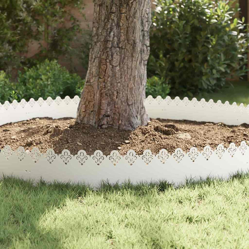 22 cm H x 103 cm W Steel, White