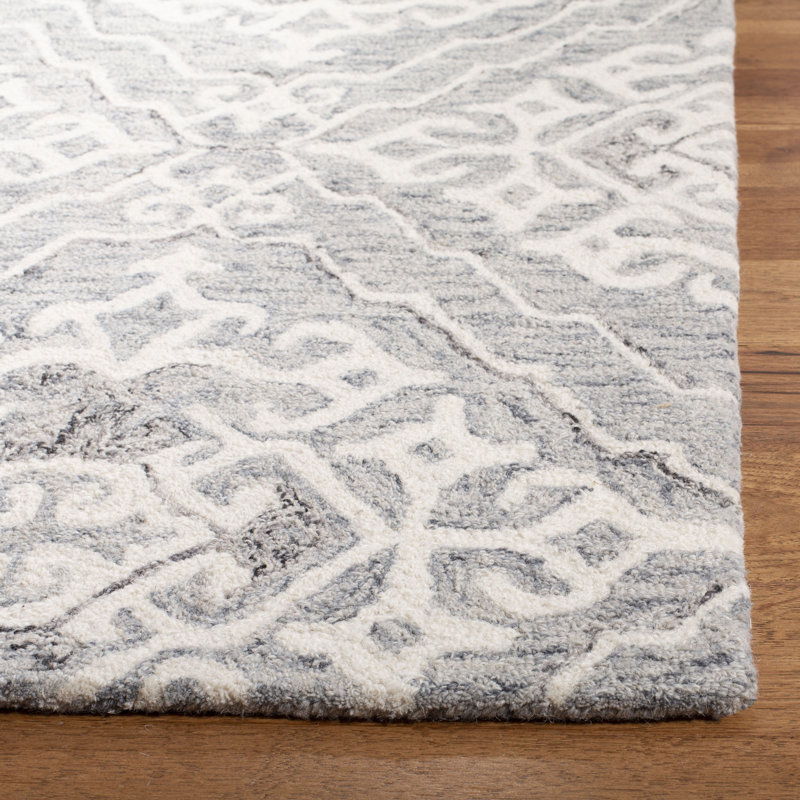 Jones Street Hand Tufted Wool Ikat Rug, Runner 2'3" x 7'
