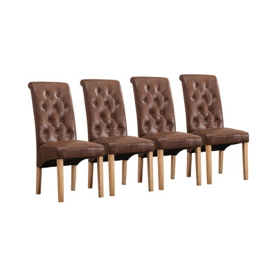Anya 46.5cm H Tufted Upholstered Side Chair