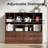 Kayliee 48" W x 40" H 8 Cube Storage Bookcase with 4 Doors-1079593097